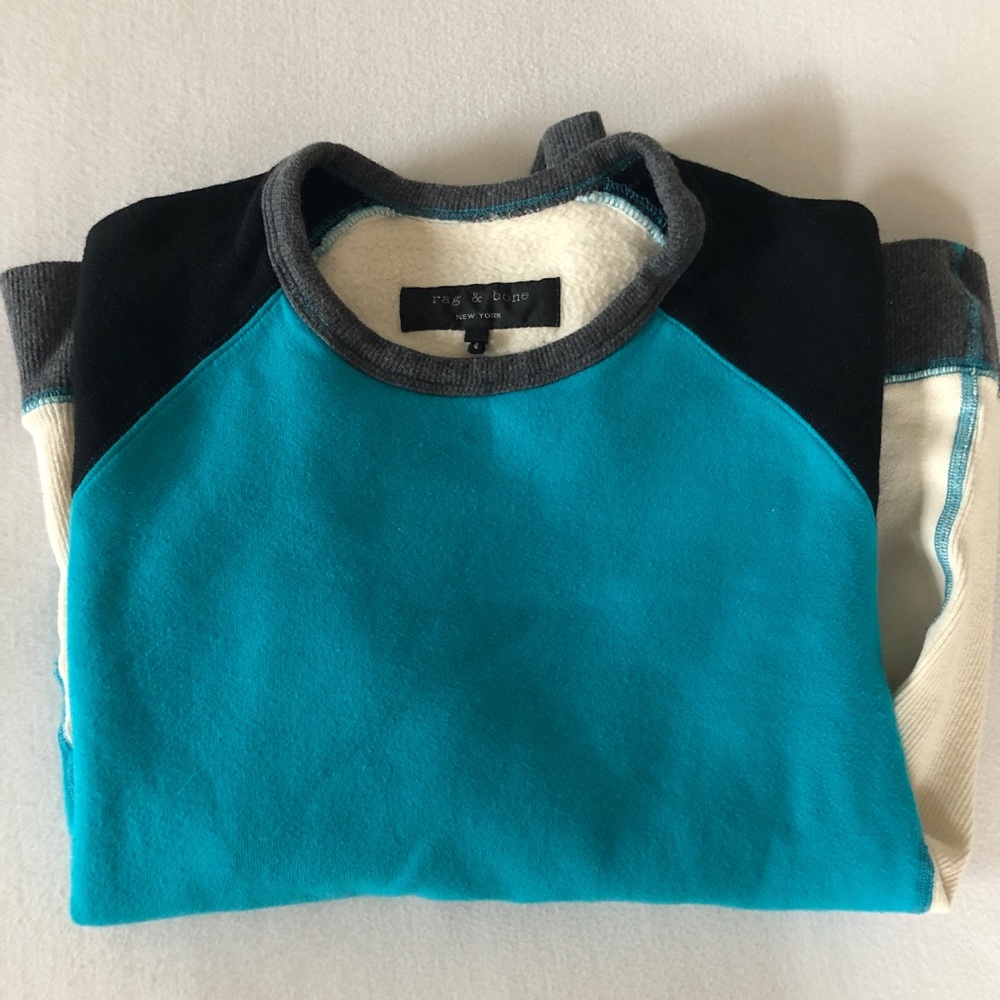 Rag & Bone Color Block Dakota Sweatshirt